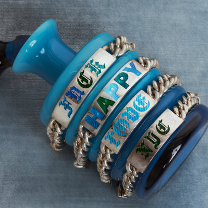 FUCK ID Bracelet - Multicolor