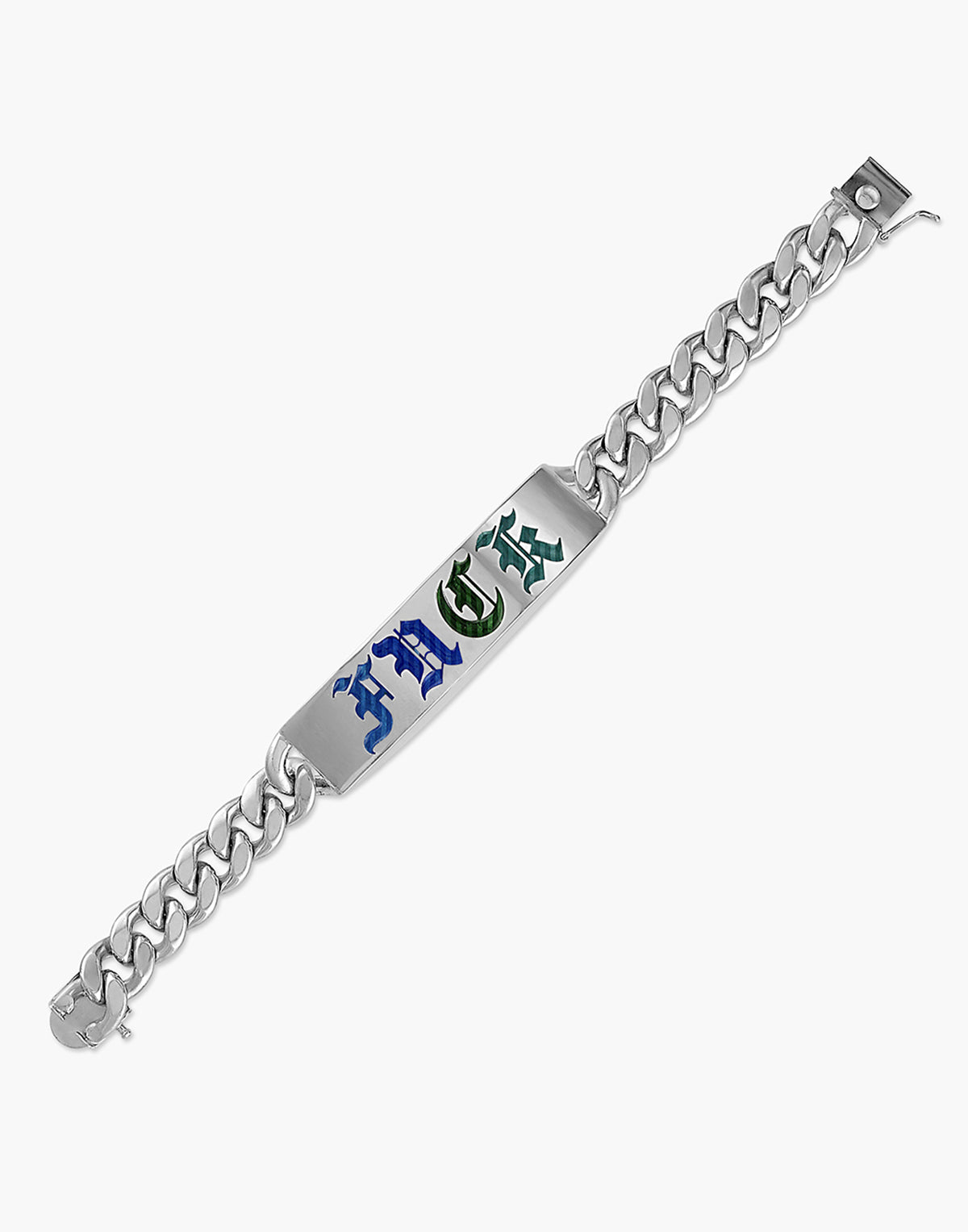 FUCK ID Bracelet - Multicolor