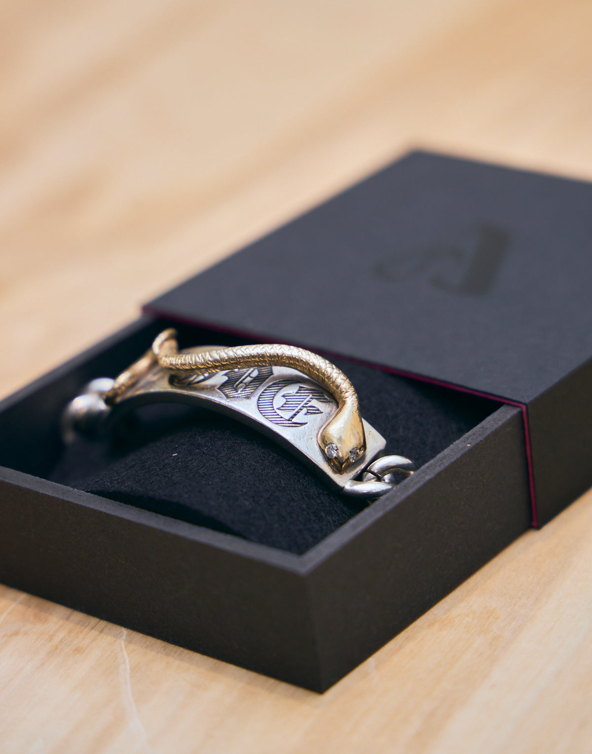 LOVE ID Mixed Metal Serpent Bracelet