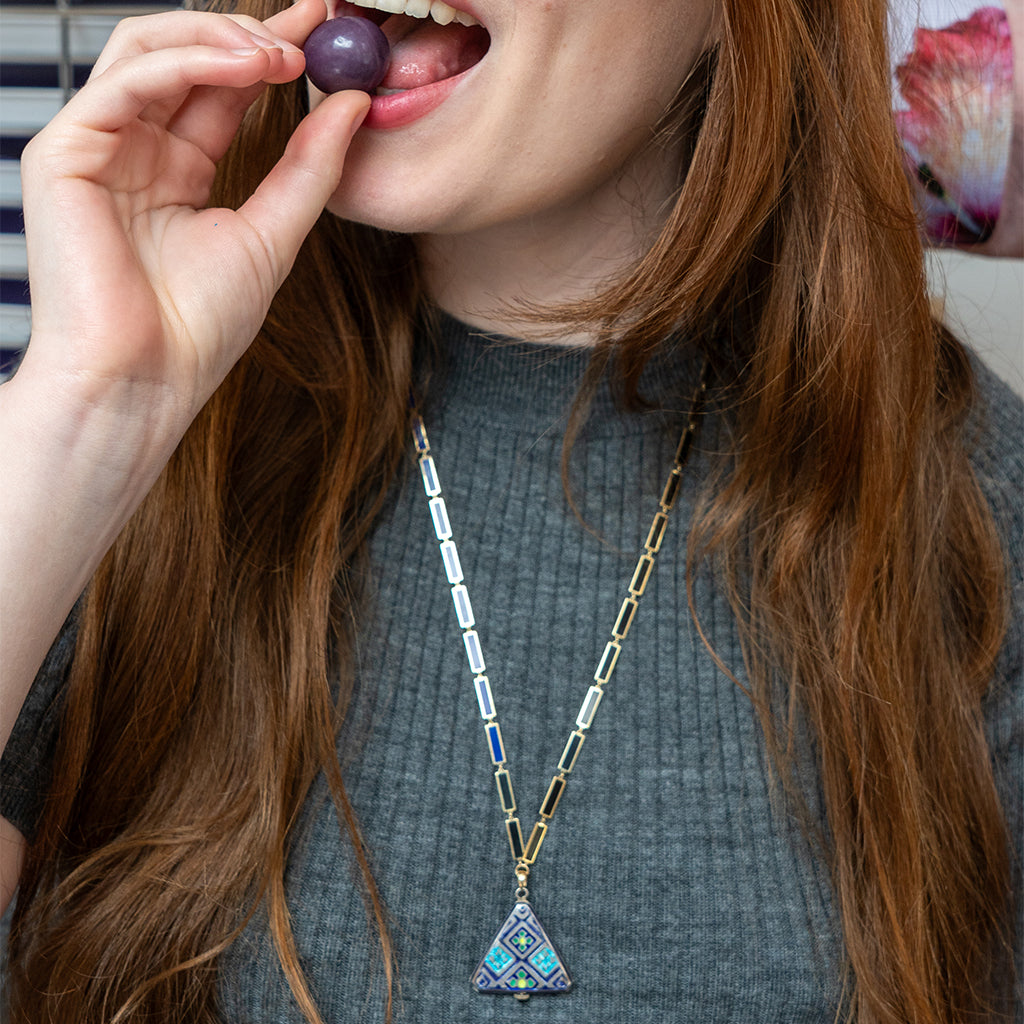 Victorian Triangle Watch Pendant