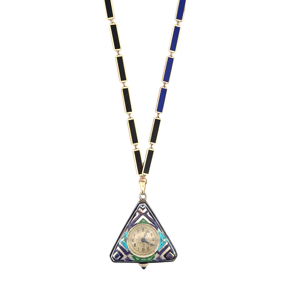 Victorian Triangle Watch Pendant