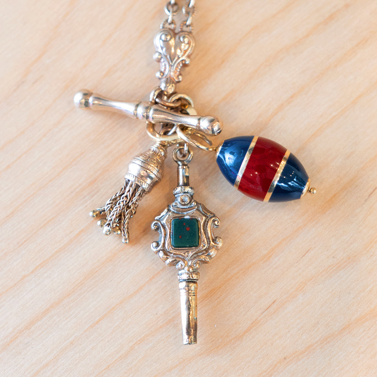 3 Vintage Charm Necklace