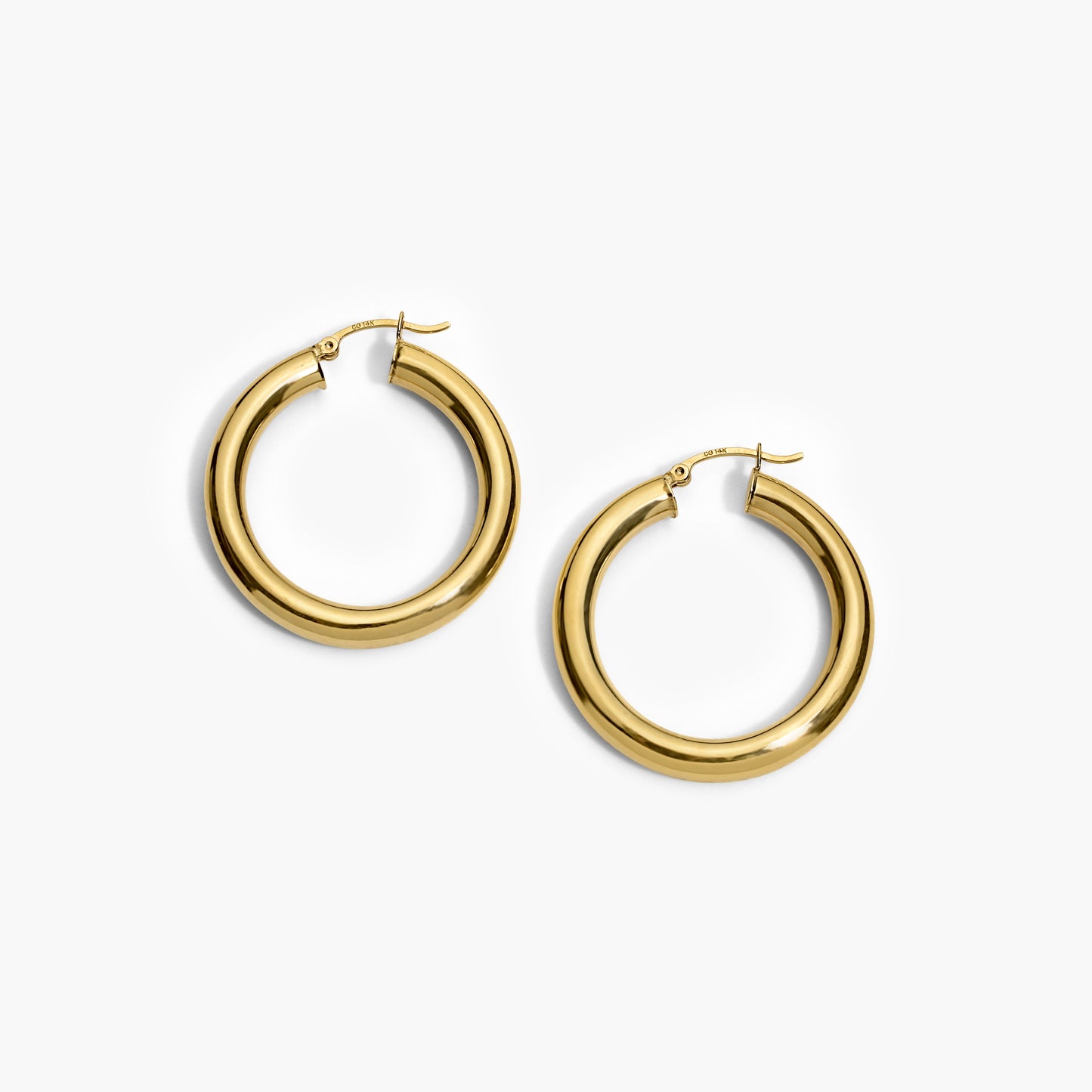 NLF - Have on Model/Use photo with 3 hoops - *AS Need photos and description* Baby Gold Hoops