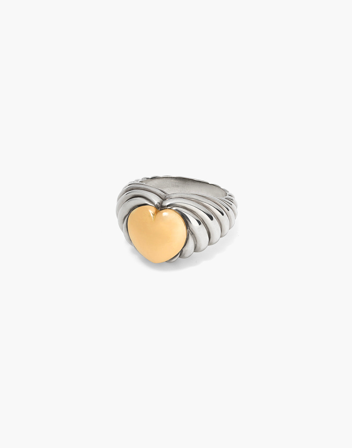 Puffer Heart Ring