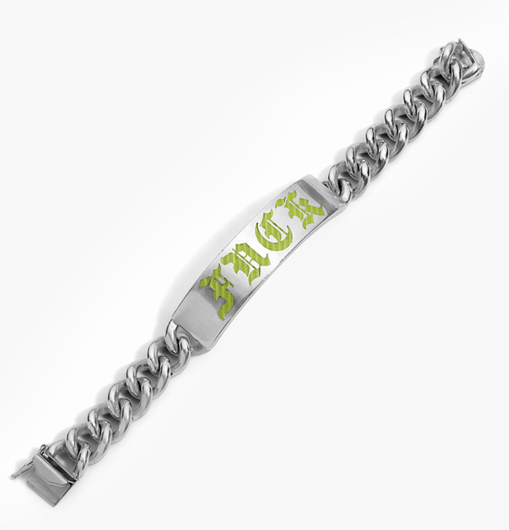 FUCK ID Bracelet