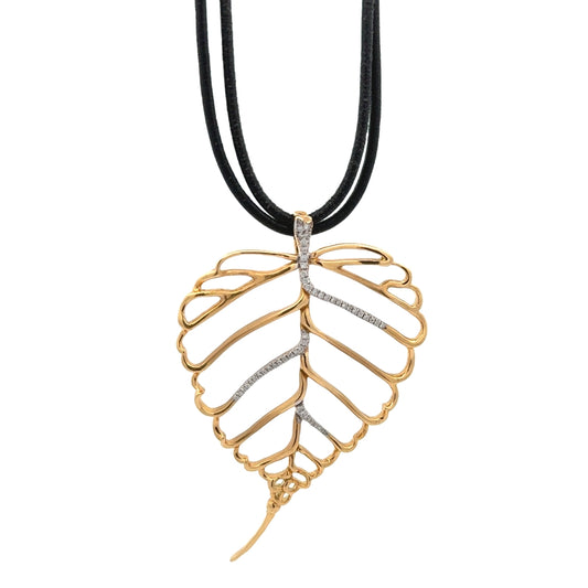 Angela Cummings Leaf Pendant
